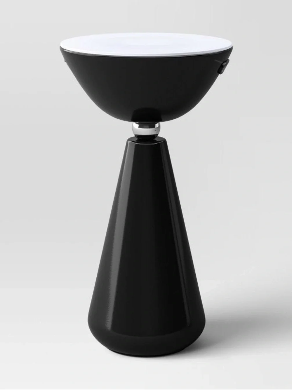 Portable Rechargeable Ambient Mood Lamp with Sunset Light Effect Black
